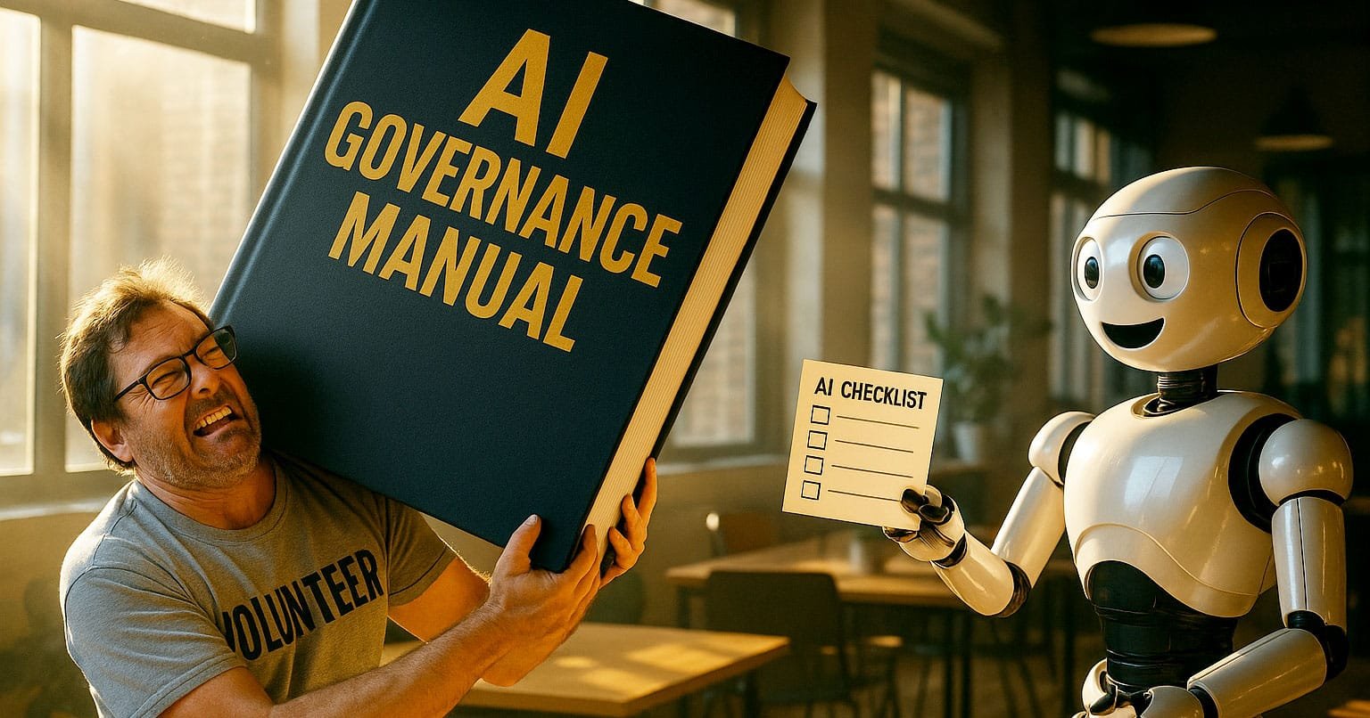 AI governance UK explained for SMEs & charities