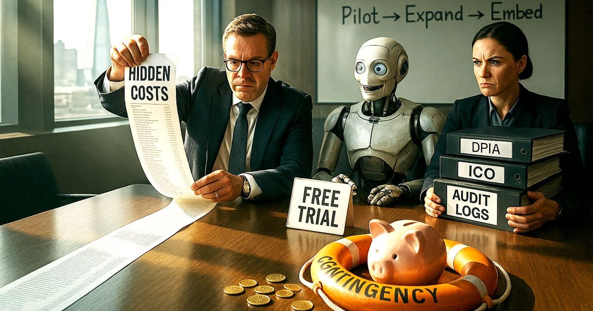 How to budget for AI in your UK business